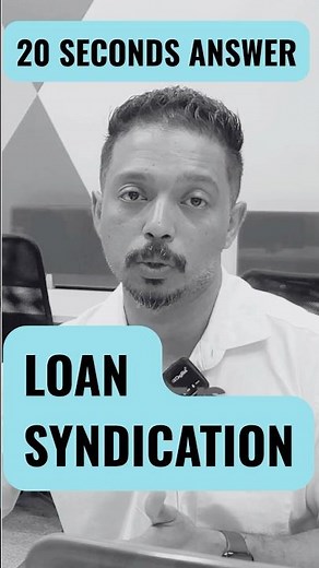 WHAT IS SYNDICATION OF LOANS? #interviewquestions #financialanalysis #motivation