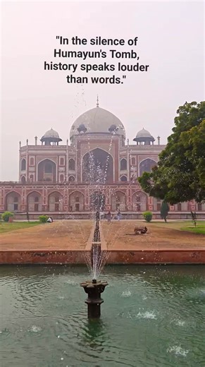 A masterpiece of Mughal architecture, Humayun’s Tomb stands as a timeless blend of Persian symmetry and Indian craftsmanship. Its red sandstone walls, intricate marble inlays, and lush charbagh gardens create a poetic harmony of art, history, and peace. A monument where every arch whispers tales of Mughal grandeur. #HumayunsTomb #MughalArchitecture #HeritageIndia #IncredibleIndia #DelhiDiaries #HistoricalMonument #ArchitecturalMarvel #WorldHeritageSite #TimelessBeauty #theinsidehistory #trending