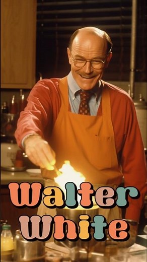 Breaking Bad as an 80's Sitcom Reimagined by AI #midjourney #breakingbad