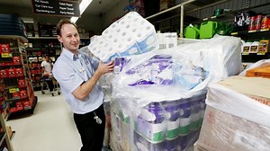 Sky News Digital Editor Jack Houghton says it's quite logical for normal people to want to stockpile toilet paper after "crazed" shoppers turned the household staple into a "rare commodity". MORE: http://bit.ly/2Is4kVe | Sky News Australia