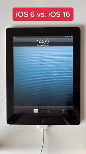 🎂 10 Years iPad 2 on iOS 6 vs. iPad on iOS 16 #ipad #ios16 #ios6