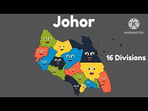 Learn about Johor's 16 divisions!! (No-Countryflip)