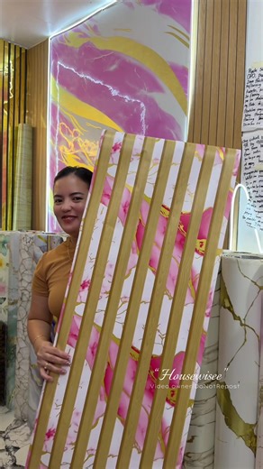 Transform Your Walls with Pink Fluted PVC Panels
