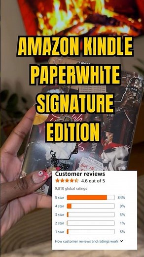 Amazon Kindle Paperwhite Signature Edition