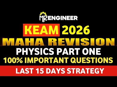 KEAM 2026 100% SURE QUESTIONS 