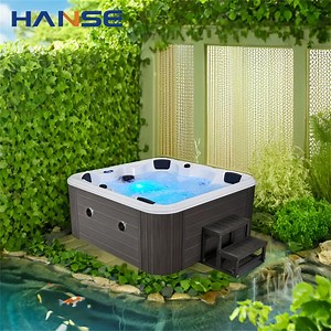 [Hot Item] 3 Person SPA Bathtub Outdoor Bathtubs and Hot Tubs Outdoor Whirlpool Massage SPA Bath Tubs