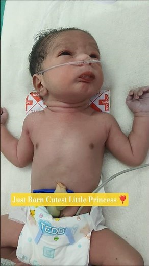 Just Born Baby Grunting & Breathing Problem | Newborn Respiratory Distress Signs 👶💙