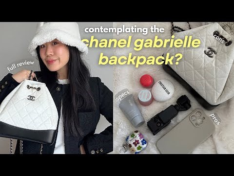 Thinking about buying the Chanel Gabrielle Backpack? heres EVERYTHING you need to know!