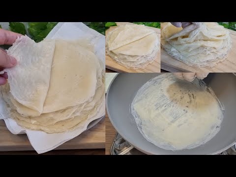 HOW TO MAKE LUMPIA WRAPPER | Easiest Homemade Lumpia Wrapper Recipe