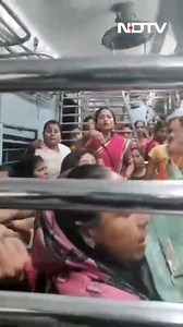 Watch: All-Out Brawl Between Women In Mumbai Local, Woman Cop Injured Too