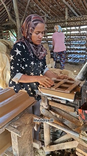 roof tile making process #trending #creatives #construction #amazing #fast