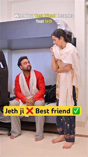 Best Friend ❌ Jeth Ji ✅ #neetubisht #lakhneet #funny #comedy #youtubeshorts