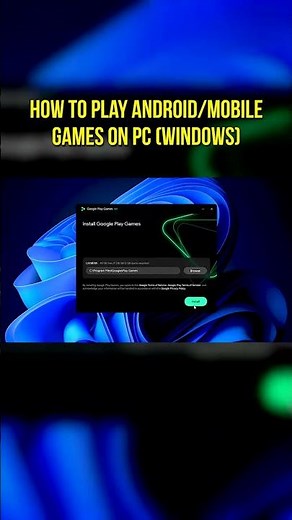How to Install & Play Android/Mobile Games on PC (Windows)