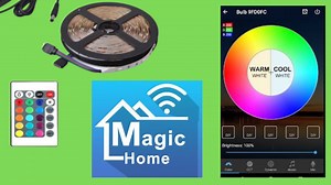Watch Rxment RGB Strip Light Magic Home Pro App & Alexa Setup on Amazon Live
