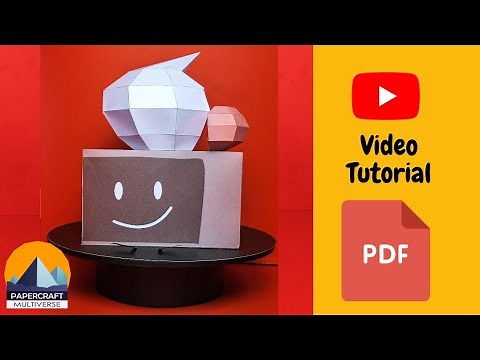 How to Make BFDI Cake | Papercraft Tutorial | Easy DIY Craft | Free Template