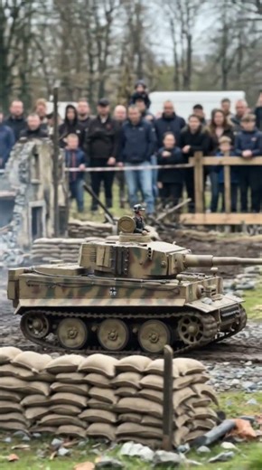 This 1/6 Scale Tiger I RC Tank Moves Like The Real Thing #rctank #rcmodel #ww2