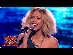 Tamera Foster sings The Voice Within by Christina Aguilera - Live Week 8 - The X Factor 2013