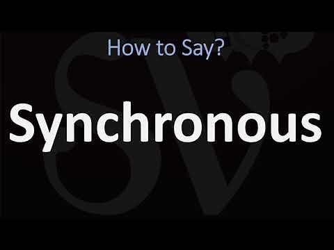 How to Pronounce Synchronous? (CORRECTLY)