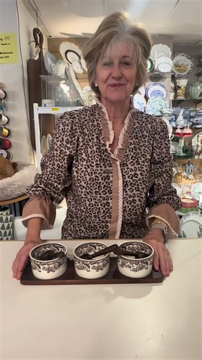 This Woodland Spode condiment dish is the perfect finishing touch for your Thanksgiving table. And if you’re not hosting this week, it’s gorgeous year-round in a rustic cabin kitchen or styled with your woodland décor. Stop by The Crystal Plate today and grab yours in time for Thursday’s gathering or shop online at Thecrystalplate.com | The Crystal Plate