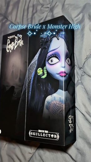 Monster High Skullector Corpse Bride (2025) 💍💙 #youtubeshorts
