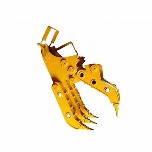 [Hot Item] Timber Rotating Rock Grapple for Mini Excavator