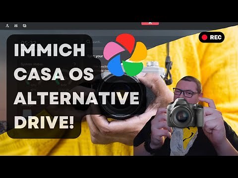 Install Immich Casa OS Alternate Drive