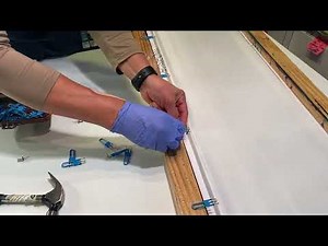 Silk Painting: Stretching Silk Onto The Frame