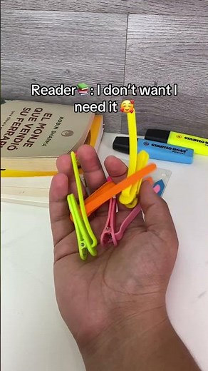 Automatic book marker for reading lovers 📚😍#book #books #booklover #automark #bookmarker