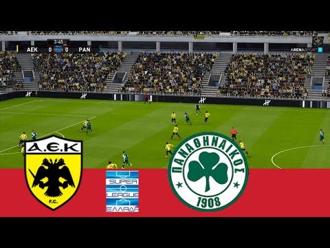 ΑΕΚ vs Παναθηναϊκός | LIVE | PES 2021