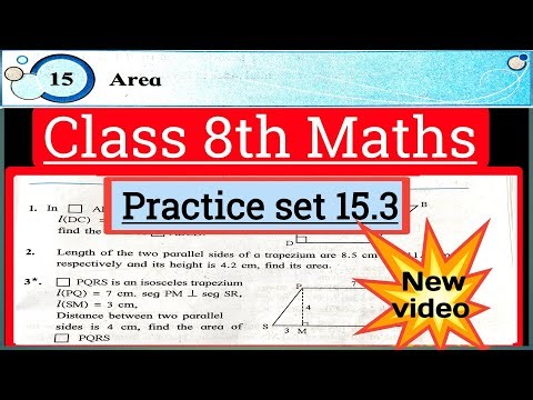 Class 8 maths practice set 15.3 | Std 8 practice set 15.3 maths | State board