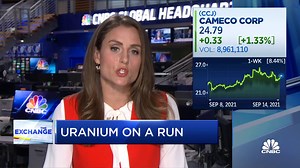 Uranium goes on a run
