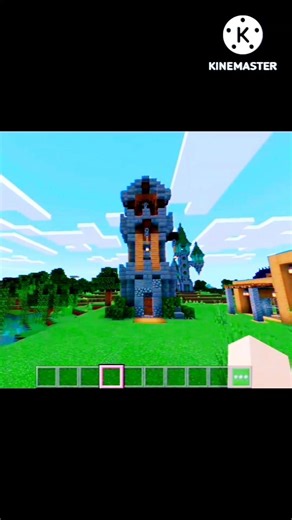 8x8 enchanting tower !Minecraft tutorials😊#viralvideo #viralshorts #viralreels #build #minecraft