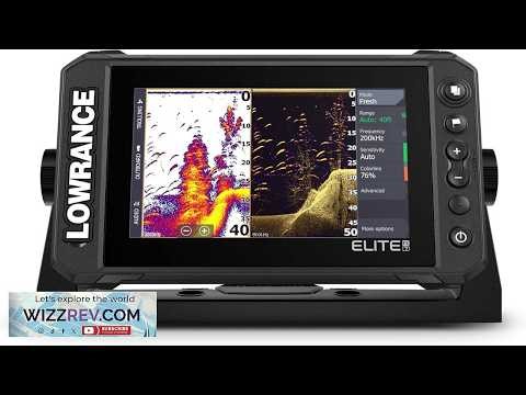 Lowrance Elite FS Fishfinder Chartplotter Available with and Without Transducer