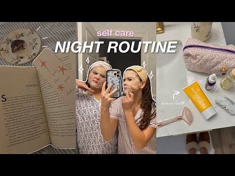 SELF CARE ROUTINE! hair masks, skincare, & more ✧･: