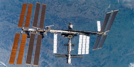 Astronauts dropped a toolbag in space which you can see with just binoculars