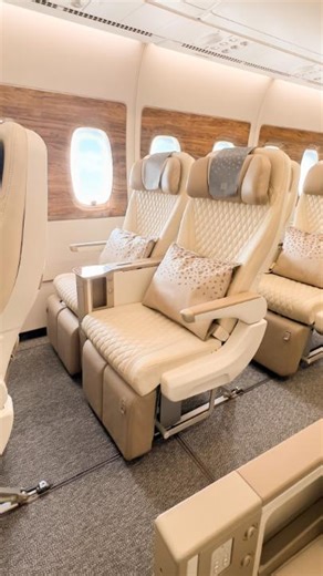 Premium. Economy. Spacious legroom, elevated dining, thoughtful details, and new amenity kits curated for modern travellers. | Emirates