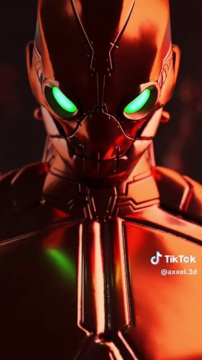Robot Conquest from Invincible in Blender 3D