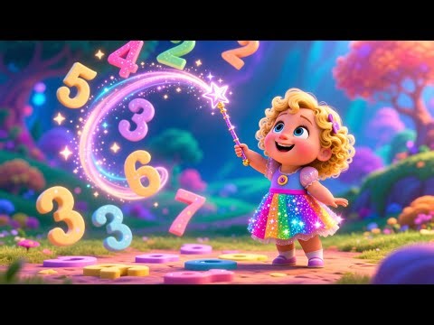 Baby Learns Numbers Now 🔢🎶 Fun Counting Song for Kids to Learn Numbers, Colors, and Early Math
