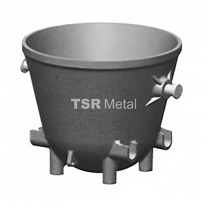 [Hot Item] Cast Steel Slag Pot/Slag Bowl/Slag Container From China, Customized Slag Tank/Ladle for Steel Industry, Meeting GB/AISI/Den/JIS Standards