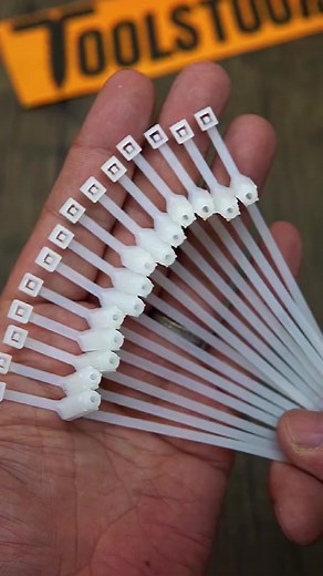 High Strength Cable Tie Mounts with Screws #reels #tips #tutorial #toolstour | Toolstour