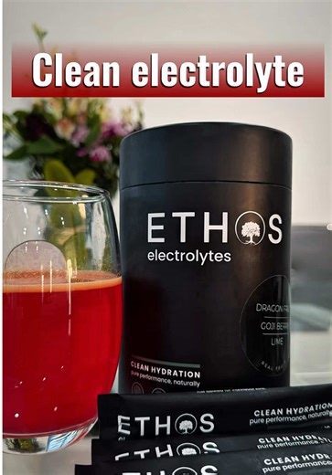 I've been trying Ethos Electrolyte Drink and what I love most is how clean the ingredients are. No fillers, no artificial flavors, no fake sugars - just what your body actually needs. Made with Baja sea salt packed with 90 trace minerals, plus organic goji berry, dragon fruit, and lime for a refreshing antioxidant boost. The taste is light, subtle, and super refreshing. Sometimes the best formula is simply getting back to basics. ✨ Follow @drink.ethos for more clean hydration. @stackinfluence #d