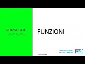 ICDL - Spreadsheets | Learn Calc Functions (Excel Free)