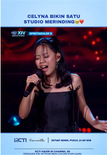 Woah! Penampilan Celyna kemarin sebagai pembuka berhasil dapat 3 Standing Ovations dari para judges. Kang @solehsolihun sampe bilang ini penampilan ‘Anggun yang Mendebarkan’!😍❤️👏 Gaskeun VOTE ‘Celyna’ sekarang di RCTI #IndonesianIdolXIV #IndonesianIdol #HomeOfTheIdols —————————————— RCTI hadir di Channel 28!✨ •⁠ ⁠Pengguna STB, aktifkan menu LCN dan scan ulang •⁠ ⁠Pengguna TV Digital lakukan secara otomatis •⁠ ⁠Jika bermasalah, MNC Helpdesk di 08569003900 — Gratis!