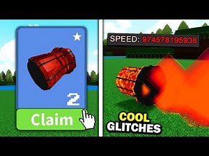 FREE THRUSTERS & COOL GLITCHES!! | Build a boat for Treasure ROBLOX