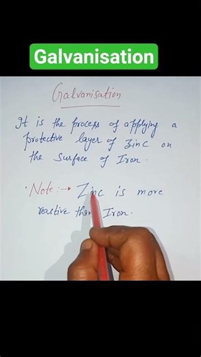 #galvanisation #scienceshorts #biophysicszone