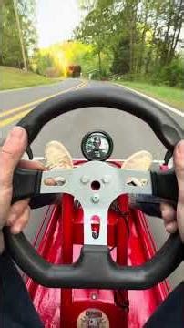 Built predator 420 on a 1960s Clark go kart. #gokart #motorsport #karting
