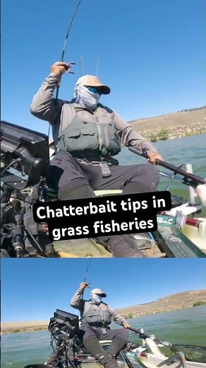 Read comment for chatterbait tips. #fishing #bassfishing