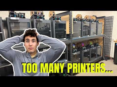 This Is How We Run 20+ 3D Printers Without Touching Them