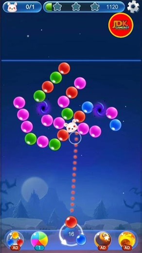 Bubble shooter game play #games #shootergames #gaming #bubble #4