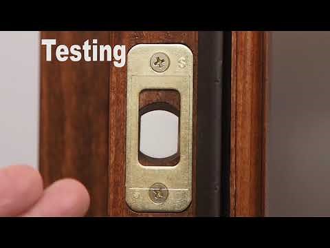 Deadbolt Strike Plate Alignment Tool Punch Point P62 - Basic & Testing